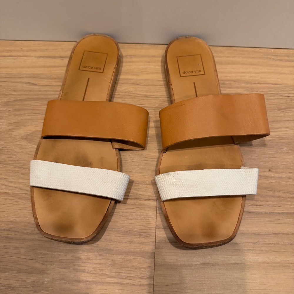 Dolce Vita Slides - Size 8
